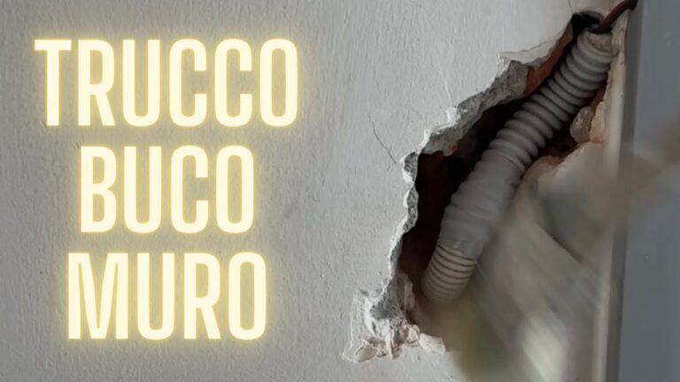 Dalla teoria alla pratica: il metodo infallibile per chiudere un buco nel muro