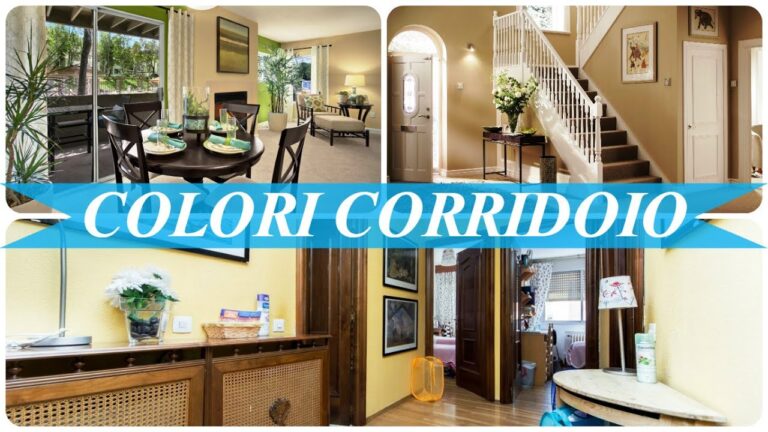 Il trucco per rendere il tuo corridoio elegante e moderno: dipingere due colori!
