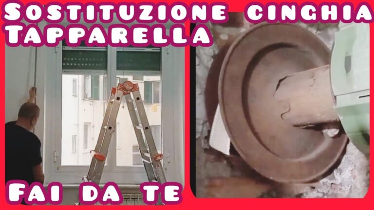 Rivoluzione delle tapparelle: la cinghia con molla nel cassonetto