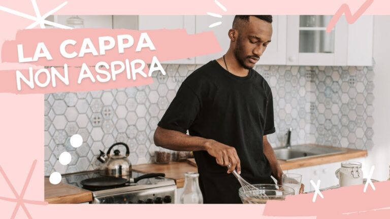 La cappa che ti delude: perch&eacute; si accende ma non aspira?