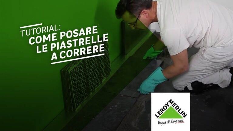Posa piastrelle: il tocco di classe con le 30×60 sfalsate