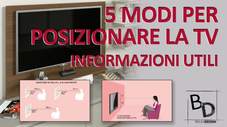 Sedersi davanti alla TV: l’altezza ideale del divano per una visione perfetta