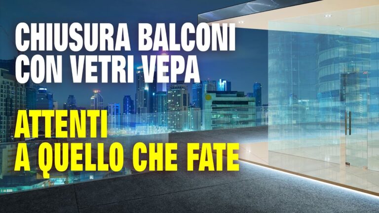 Vetrate amovibili: la soluzione perfetta per i tuoi terrazzi