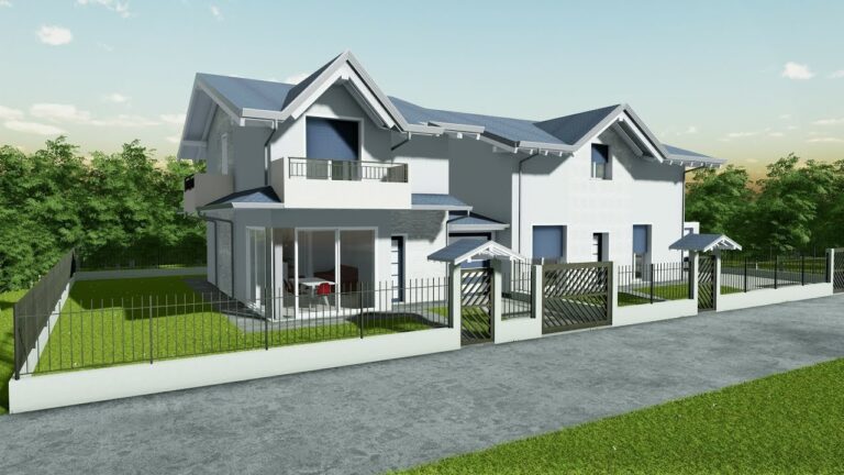 Villetta moderna: il perfetto connubio tra design e funzionalit&agrave; in 2 piani!