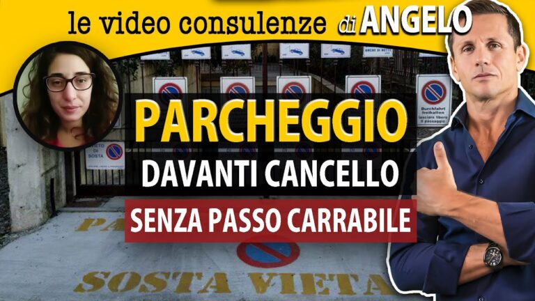 Il dilemma del parcheggio davanti a un cancello: regole da seguire