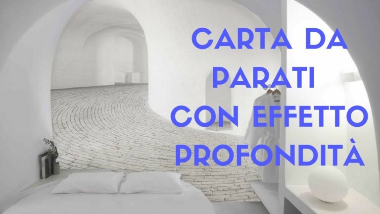 Esplora l’effetto tridimensionale della carta da parati: scopri la profondit&agrave; nell’arredamento