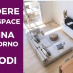 Come arredare un open space da 25 mq: pianta cucina salotto per uno spazio funzionale e accogliente