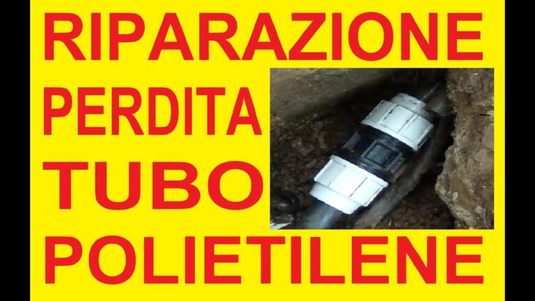Il segreto per la riparazione del tubo di polietilene bucato: soluzione rapida e economica!