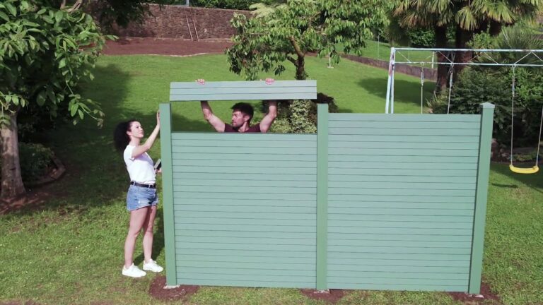 Staccionate per giardino in PVC: la soluzione elegante e resistente per delimitare il tuo spazio verde